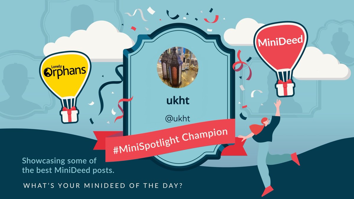 MiniDeed's tweet image. #MiniSpotlight winner ukht offered some words of encouragement to everyone who received their A-level results this week, in support of @LonelyOrphans! Congratulations to all students on reaching this milestone. 🌟📚

minideed.page.link/PEiU