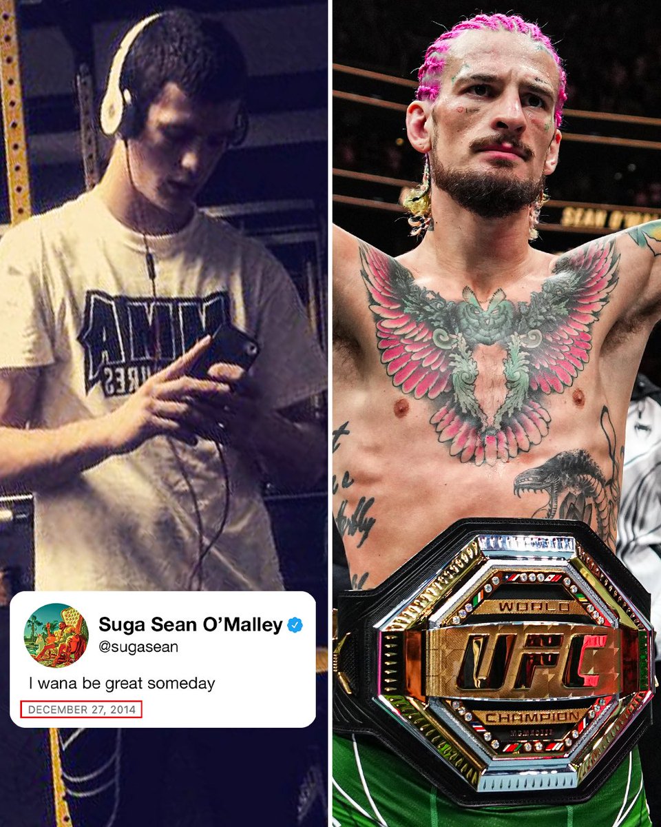 espnmma's tweet photo. Never stop believing 🙌 #UFC292 https://t.co/JvryBUjV9F