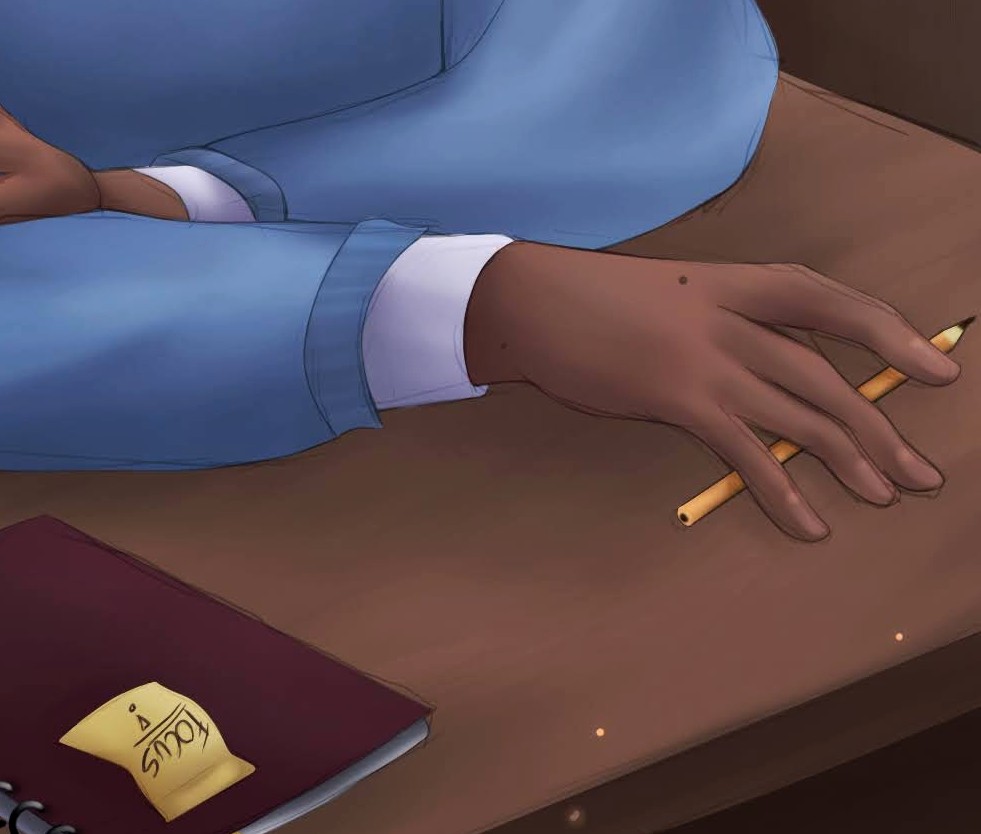 A distracted student 📖📘😪
.
.
.
🏷️ #digitalart #ArtistOnTwitter #drawing #characterdesign #characterart #originalcharacter #BackToSchool #arttwt 🍂✍️