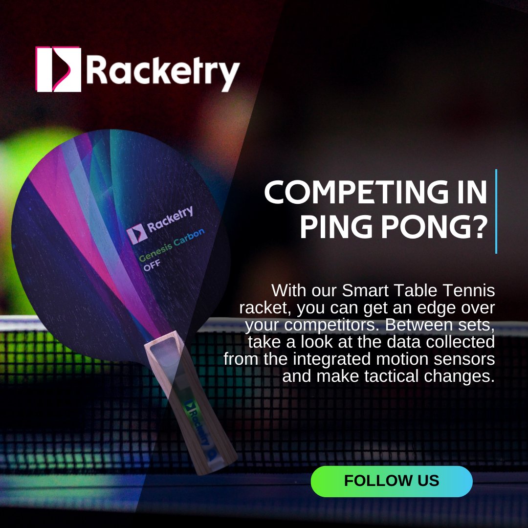racketry_tt's tweet image. 🏓 Competing in ping pong? Taking your game to the next level starts with having the right equipment. Our Smart Table Tennis racket can give you an edge over your competitors!🥇 Try it out now and see the difference for yourself. racketry.com

#racketry #tabletennis