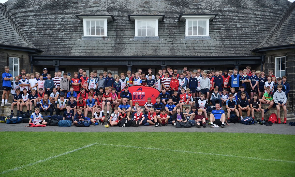 AccelerateRugby's tweet photo. What a summer..! Kids from all over making their debuts or back again. Some of the best coaches &amp; people around coaching. Massive thank you to all. 🏉 🔥 Next stop October Camp https://t.co/TB0FJrAutX