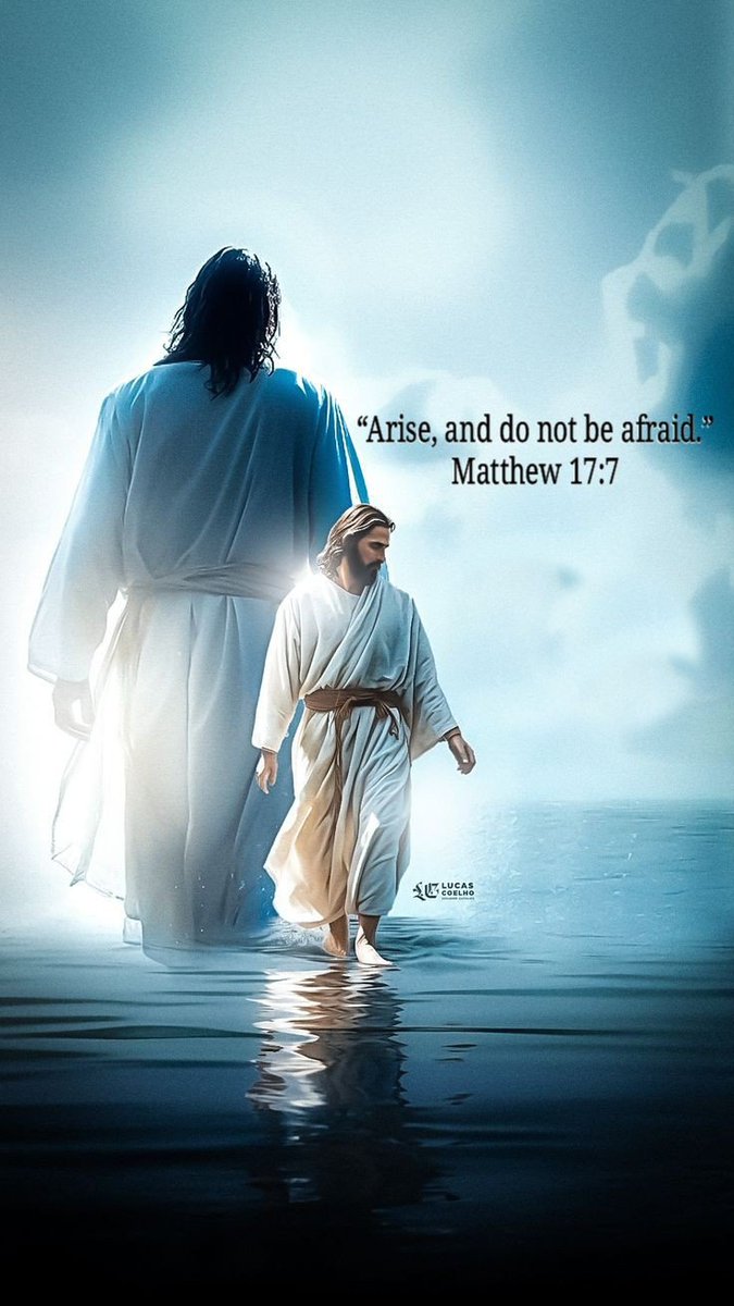 Liz_529's tweet photo. And Jesus came and touched them, and said, "Arise, and be not afraid." And when they had lifted up their eyes, they saw no man, save Jesus only. - Matthew 17:7-8 https://t.co/qCUd9KQCHJ