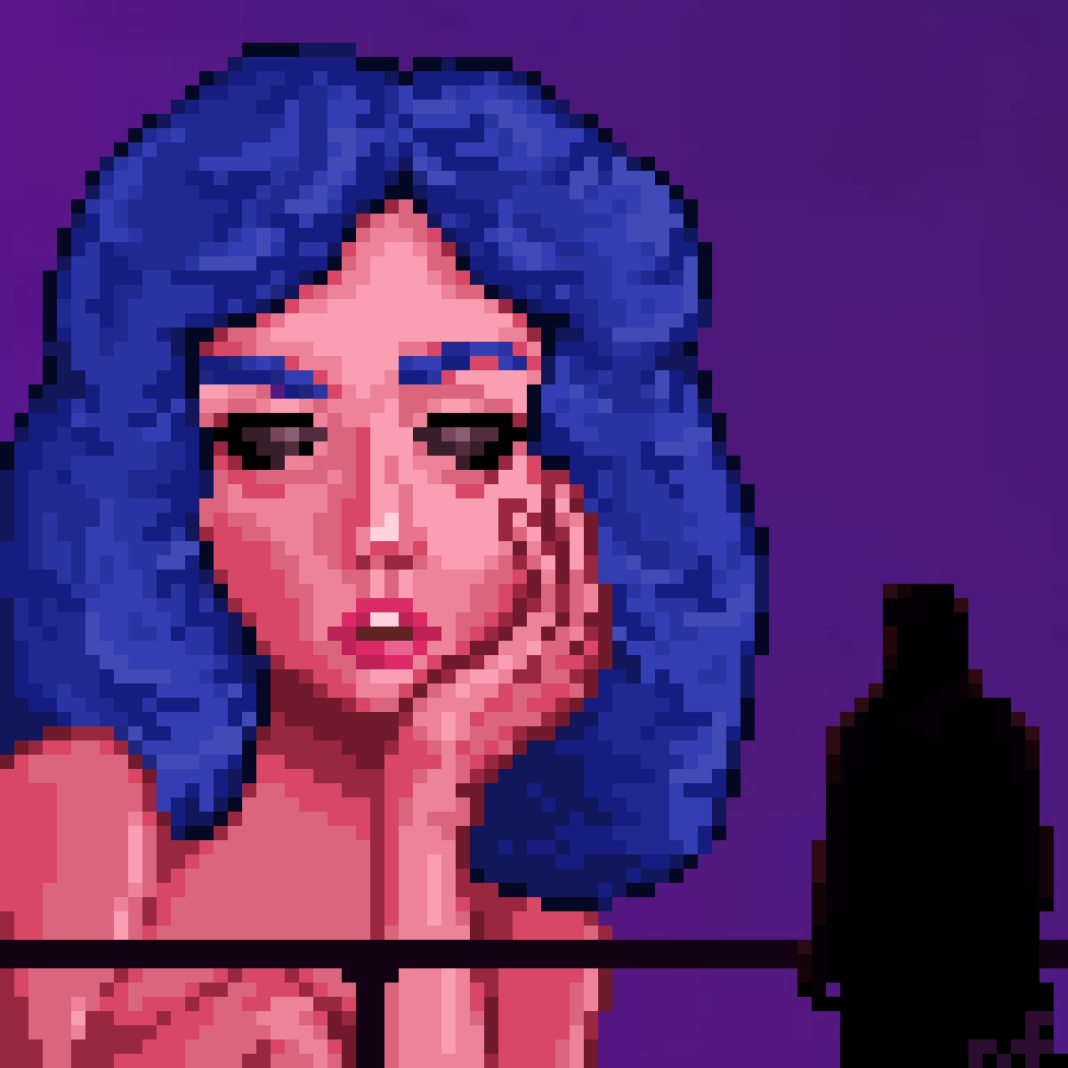 pixelbrush_app's tweet photo. "You look lonely" by @Instagram/mercurio_faen

#lonely #pixelart #art #ドット絵  #indiedev https://t.co/3zH2aNKxZy