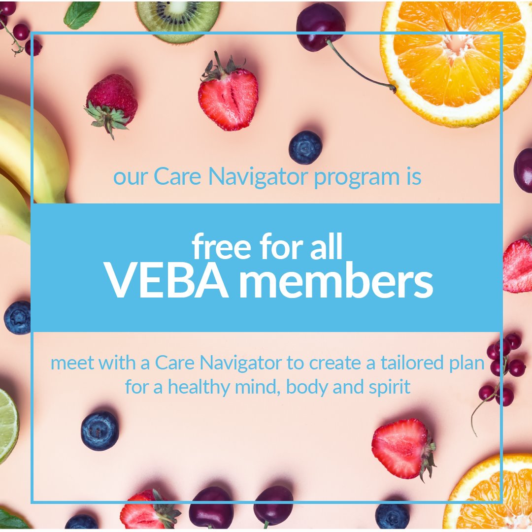 CAschoolsVEBA's tweet photo. If you're a VEBA Member, you can meet with our Care Navigators to create a custom health plan based on your unique story, values and experiences, all for free! https://t.co/Foh9zm79F8

#health #wellbeing #wellness #healthcare #vebaresourcecenter #VRC #centeredaroundyou https://t.co/WW9CA5iV20