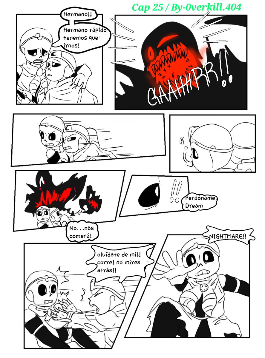 0verKill404's tweet image. The Red Apple 🍎
Part- 25
Español e inglés 

#theRedApple #EvilC #undertale #comic