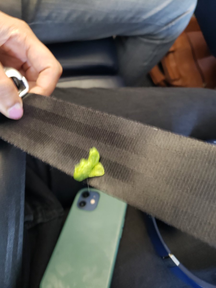 RecruitingTweet's tweet photo. OMG... still no answer to the call button so lady neat to me flagged them down. GUM, ANYONE? #Disgusting https://t.co/MKECK4Prl2