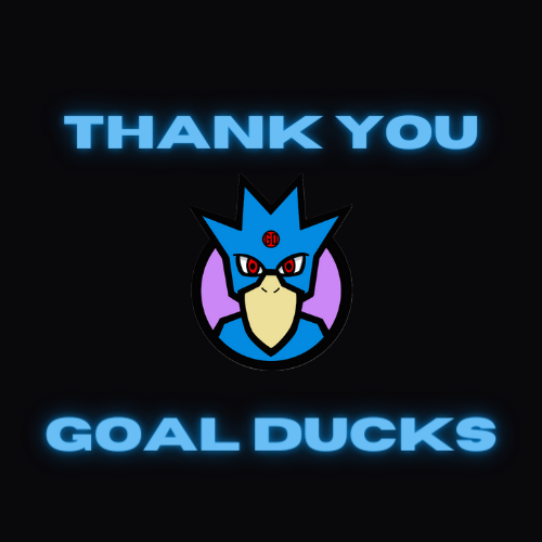 ChallengersEU's tweet photo. Unfortunately @Goalducks have had to pull out of the PUCL.

Thank you for the games you guys! You entertained us all here on the Challenger's League team! https://t.co/8WD8K2SDc6