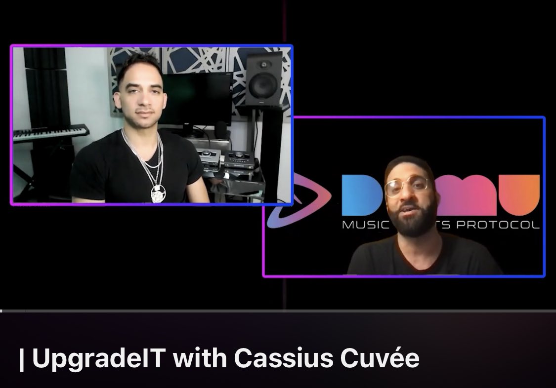 CassiusCuvee's tweet photo. @Cardano @DEMUPro @session_cruz I interviewed the founder of @DEMUPro, @session_cruz … It will be dropping either today or tomorrow on my YouTube channel: Cassius Cuvée. This looks like an amazing project!
#UpgradeIT https://t.co/jXnY91nkvn