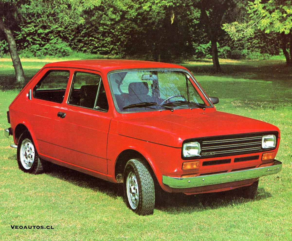 VeoAutos's tweet photo. #Veoautosdeldía FIAT 147 Chile Agosto 1979, año en que 5.946 unidades saldrán de las líneas de producción de Rancagua
Link para ampliar https://t.co/gbu4WiD3Zr
#fiat147 #fiatchile #rancagua @FiatBR @addict_car @thecarfactoids @RiveraNotario @FIATchile https://t.co/lzZbv1NtEi