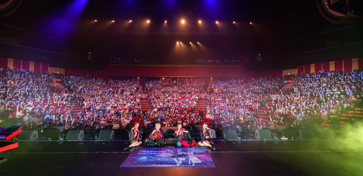 MARiA_GRND's tweet photo. ツアー12本目、初マカオ公演満員御礼♡

みんな本当にありがとう♡
GARNiDELiA史上最大の会場でした。。。！
みんなの愛に感謝です！

みんなが一緒に歌ってくれたあの歌すごく感動したよ。。。！

また必ずLIVEで会いましょう✨🙌♡
#ガルニデss2023 https://t.co/KmHuLs3Y73