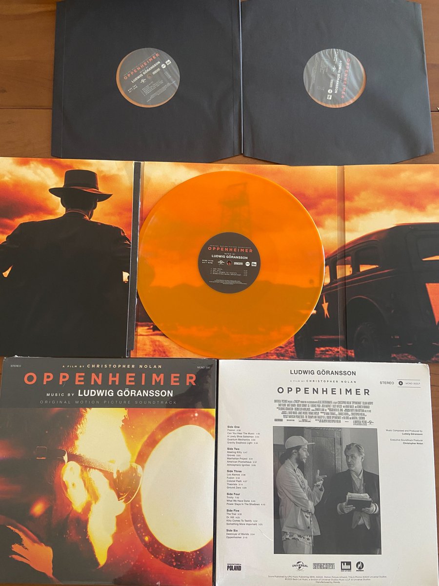 Mondo's Oppenheimer soundtrack vinyl is delayed to Sept 2023 :  r/OppenheimerMovie