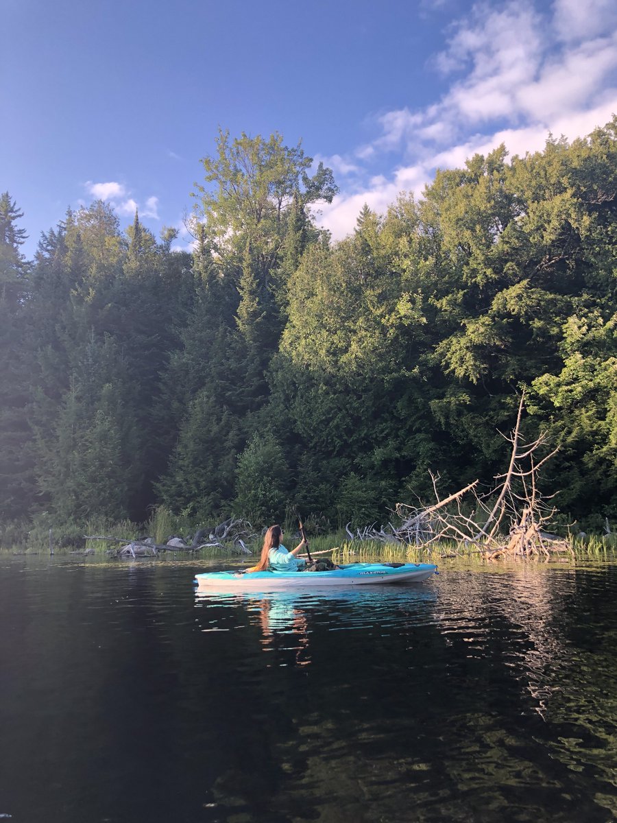 MateiasVirginia's tweet photo. Nothing #foreshadowed the happiness and exhaustion that filled my weekend. My canoe glided over the water's surface. And my little girl was like a water lily in bloom. Wherever you are, close your eyes, feel the blood flowing through your veins and โฆbreathe! #vss365 https://t.co/etxrrRDOD7