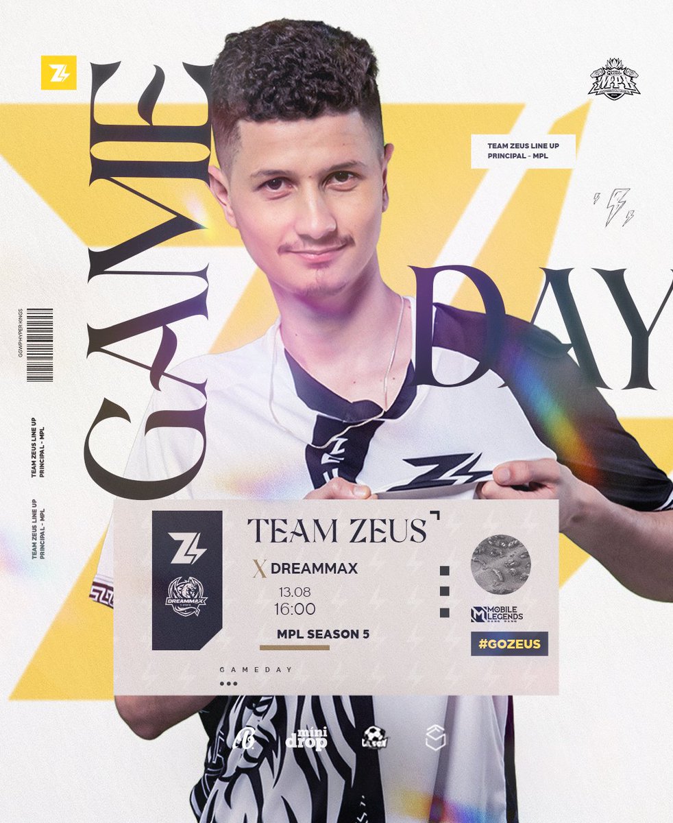 zeusesportsbr's tweet photo. Hoje acontece nosso último da Fase Regular da @mplbrazil
Estamos muito gratos a todos os fãs e torcedores que deram tudo de sí nas lives!
Nesse último dia quero ver muita torcida nos canais oficias da MPL 💛🖤
https://t.co/NWEtLKni1E
#MPLBR #MPLS5 #mobilegendsbangbang https://t.co/qIgeLm6clI