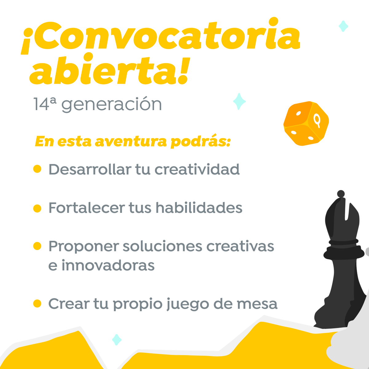 ZapopanGob's tweet photo. La nave de #RetoKids ha regresado y está en busca de las y los nuevos tripulantes. 🚀
¡Apúntate a esta nueva misión y crea tu propio juego de mesa! 🎲♟️🃏
Consulta la convocatoria y enlace de registro en 👉 https://t.co/0Iq8kMgHh2. https://t.co/EkSZteAfQ5