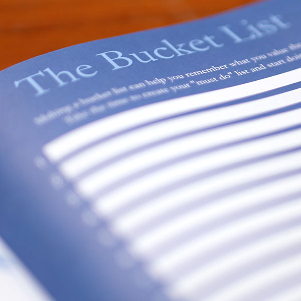 Ever created a #BucketList? 🌍 It's more than just a wish-list of experiences. It's a roadmap to a fulfilled life! A bucket list ignites passion, provides direction &amp; amplifies your sense of purpose. Start creating yours today. 💫 #OAKJournal #LiveYourBestLife #Goals #Dreams