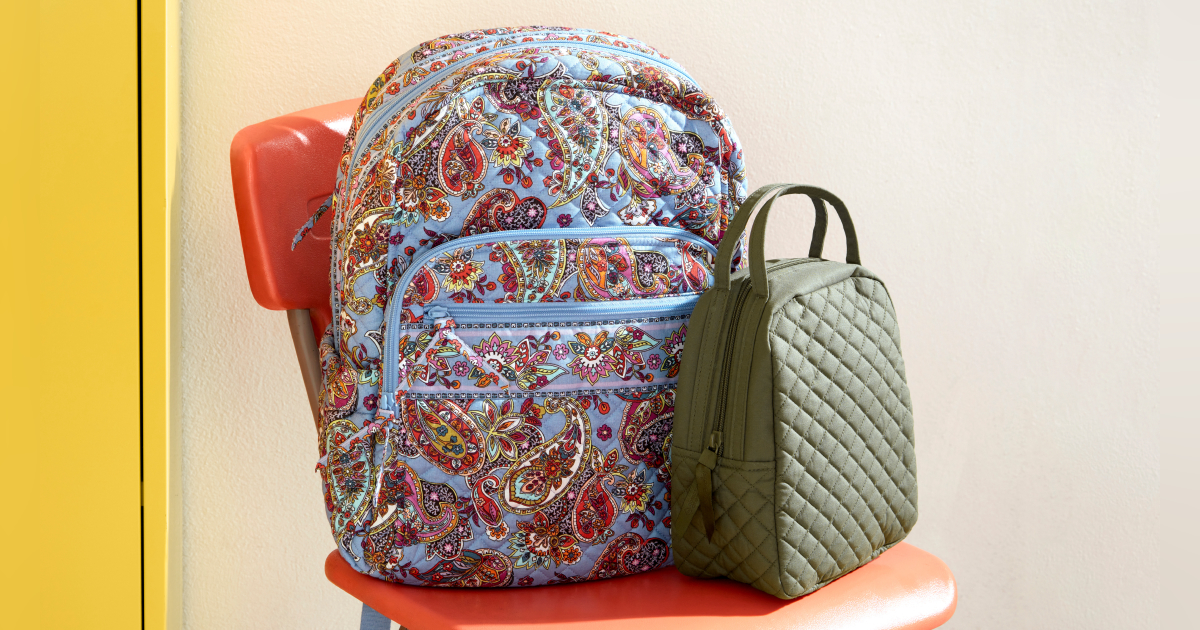 25% off Backpacks &amp; Lunch Bags now through Sunday, August 20! Shop now for back to school <a href="/verabradley/">Vera Bradley</a>!