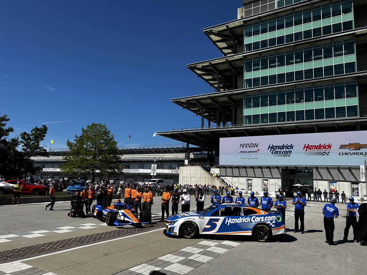 DustinAlbino's tweet image. Kyle Larson&apos;s paint schemes for The Double next year. 

#NASCAR