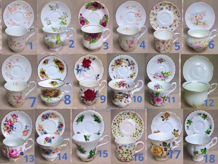 Which teacup do you like best? ☕️

#AfternoonTeaWeek
