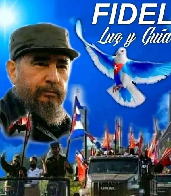 Con #FidelPorSiempre en la memoria y en el ❤ de #Cuba 🇨🇺 

#FidelPorSiempre 🤎
#CubaPorLaVida 🤎
#CubaCoopera 🤎
<a href="/cubacooperaven/">Brigada Médica Cubana en Venezuela</a>🤎
 <a href="/MINSAPCuba/">Ministerio de Salud Pública de Cuba</a> 🤎
<a href="/japortalmiranda/">José Angel Portal Miranda</a>🤎