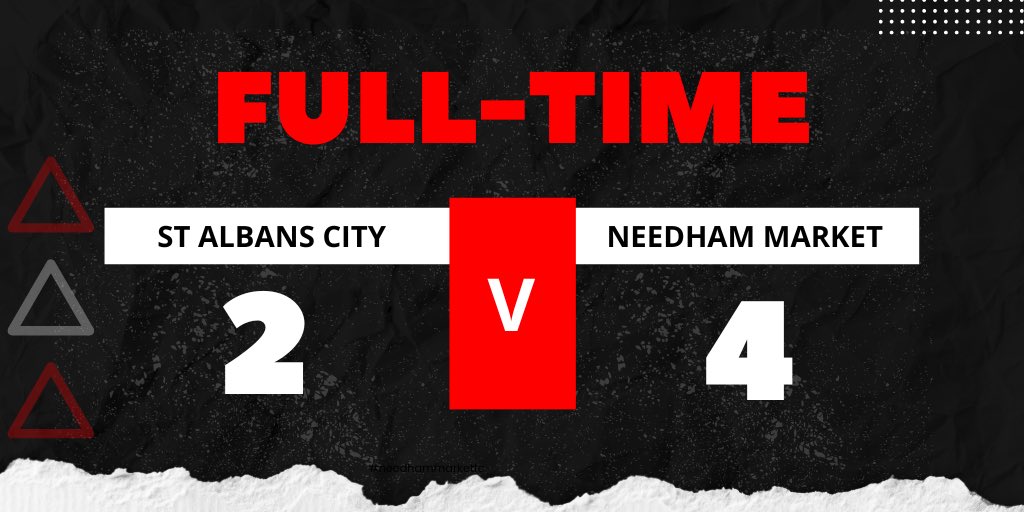 NMFCWomen's tweet image. FT: St Albans City 2-4 Needham Market 

THE PERFECT START 😍 goals from @MiaEtheridge x2, @JodieSharp92 and @NagibLina 

#NMFCWomen