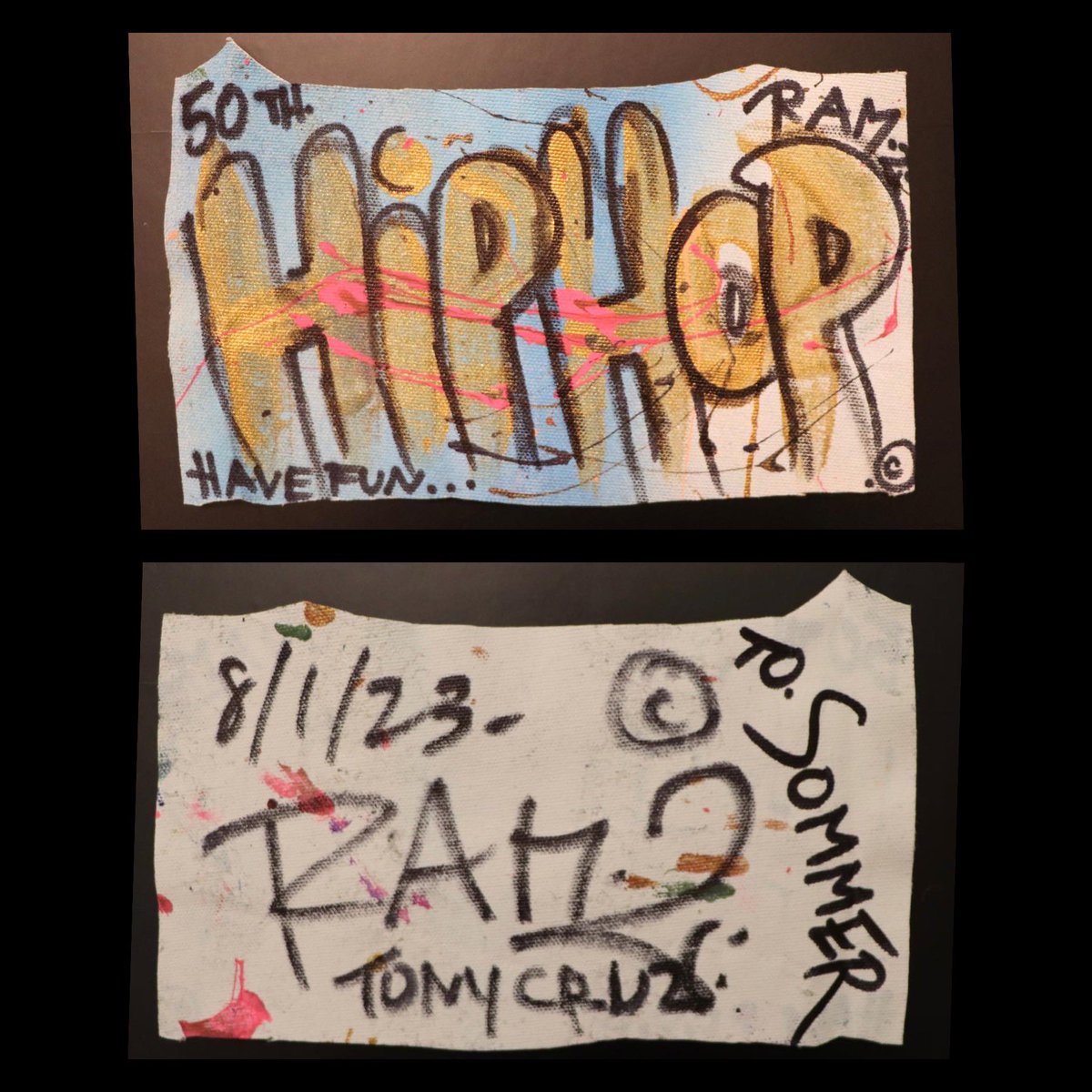 Happy 50th Anniversary of Hip Hop! #HipHop50CALM 

🎨 Tony Cruz aka RAM2