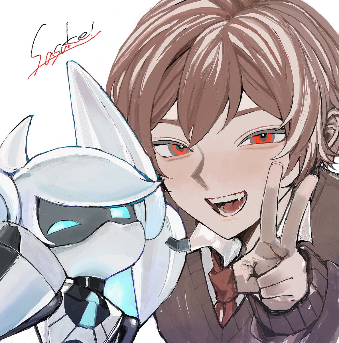 sasuke_ika's tweet image. はるさんから素敵なイラスト頂きました
めちゃかっこいいしかわいいしでとても嬉しいです本当にありがとう😭😭😭
大切に使います🙏🙏🙏