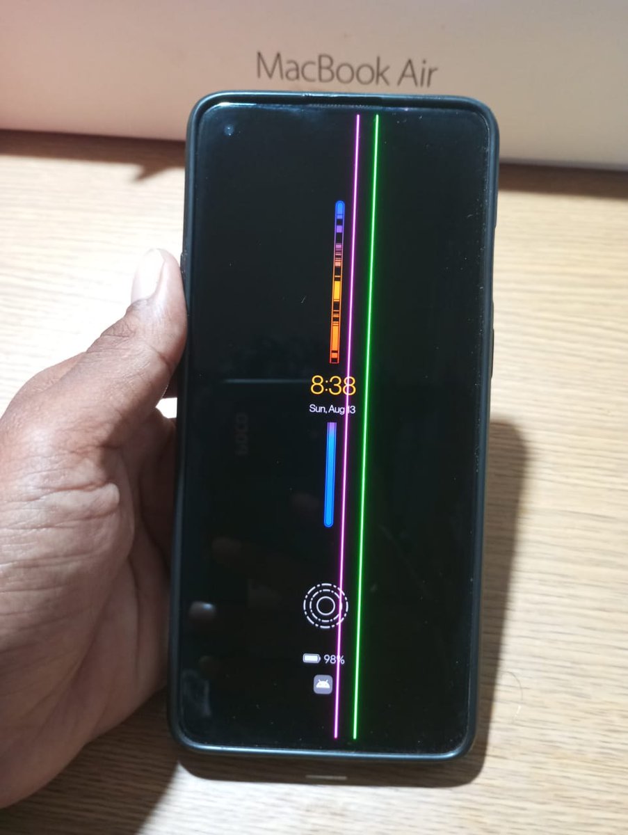 techaligent's tweet photo. Second line appeared today 9R @OnePlus_IN @oneplus https://t.co/jfiOJsRAlD