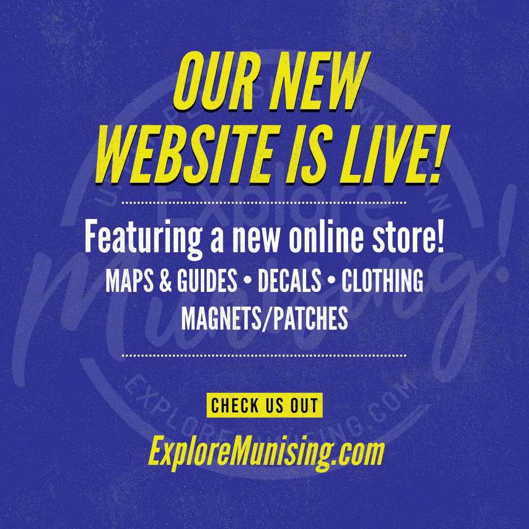 ✨Our new website live! Fresh look and more #picturedrocks items available for purchase online! 🛒 ExploreMunising.com

#puremichigan #upperpeninsula #Munising #decals