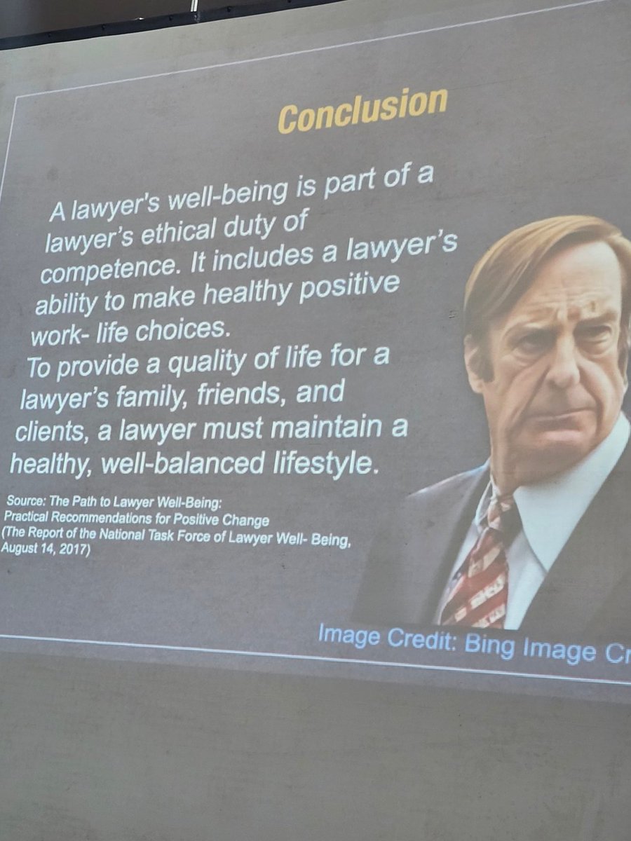 MMendezPalmares's tweet photo. The @IBPCebuCityPH Chapter's MCLE included a topic on Mental Health and the Legal Profession: Dealing with Stress and Stressors.
Thank you, Atty. Marc Phua, MD for such an enlightening and enriching lecture. https://t.co/7l1OTjJ2nq