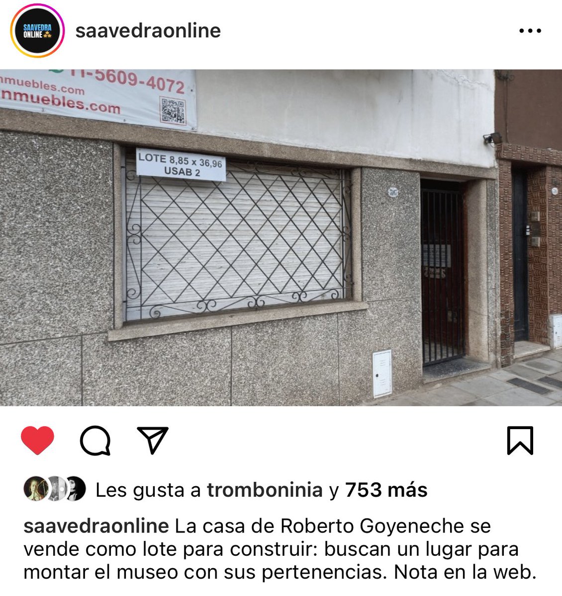 malepichot's tweet photo. Odian todo lo que es de aca! Odian a Goyeneche y a su ciudad, odian a la propia  comunidad que gobiernan. Odian este suelo salvo cuando les da la posibilidad de edificar. @horaciorlarreta odia con pasión este lugar. https://t.co/i6FK4PKF4F
