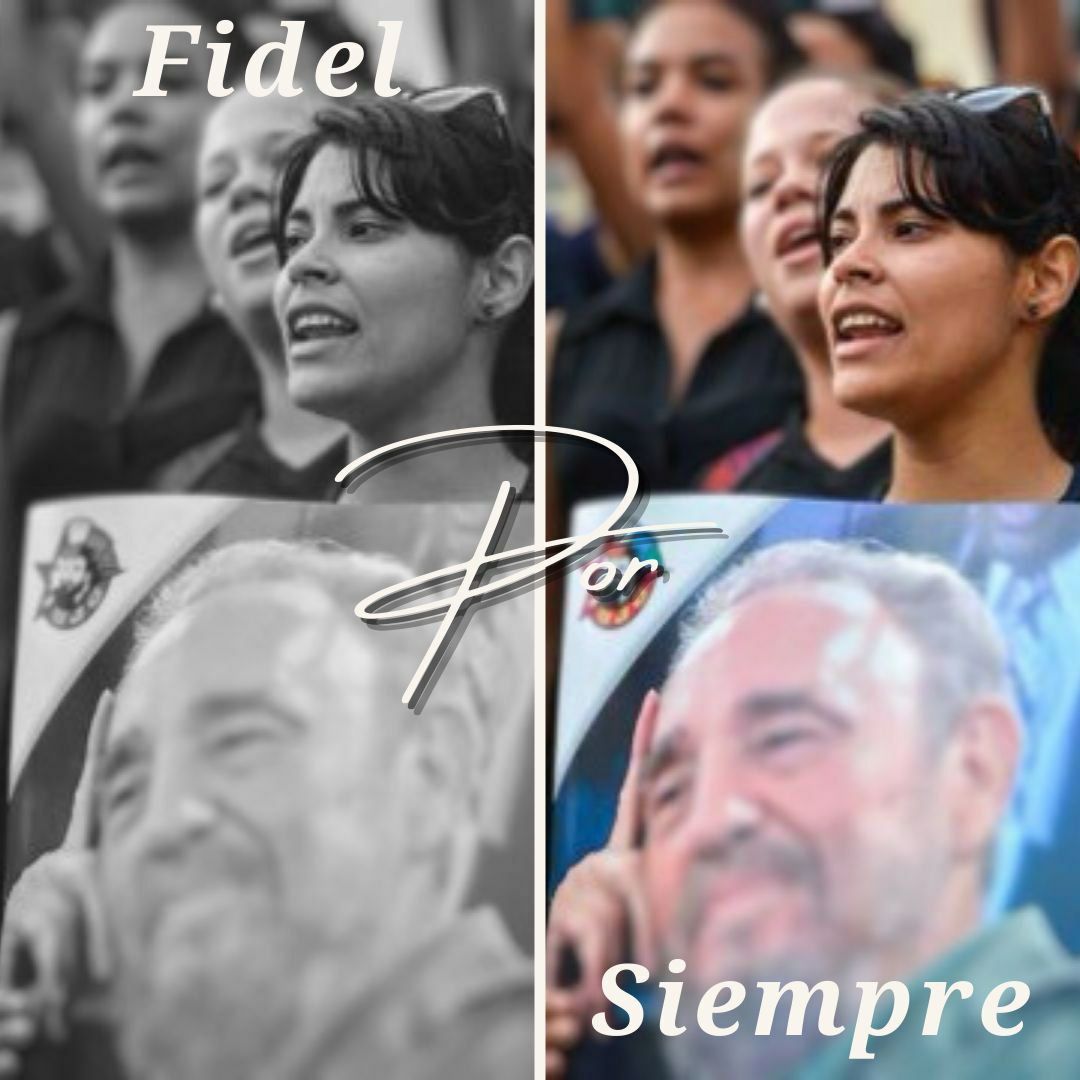 Caridad79662118's tweet photo. Nunca hubo un Comandante con tal carisma, ¡que capacidad para arrastrar seguidores!, ¡qué manera de inspirar confianza!. #FidelPorSiempre #CubaPorLaVida #CubaCoopera @cubacooperaven @MINSAPCuba @japortalmiranda  @CubCooperaVeGua @CubacooperaveG https://t.co/Ul7onTBqUN