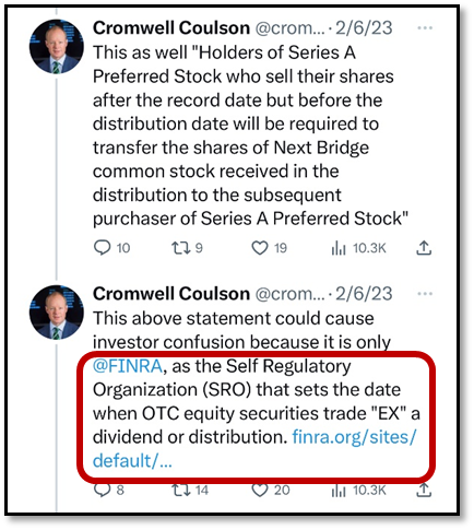 PaulusGreatus's tweet photo. #MMTLP Community,

This is why #FINRA cannot be trusted.  I firmly believe if #NBH wanted to IPO and spin out to NewCo (a NEW privately-held, untradeable security), history will repeat itself (the same thing will happen here as it did with #MMTLP).  To overcome this, there would need to be strict supervision over #FINRA's actions!