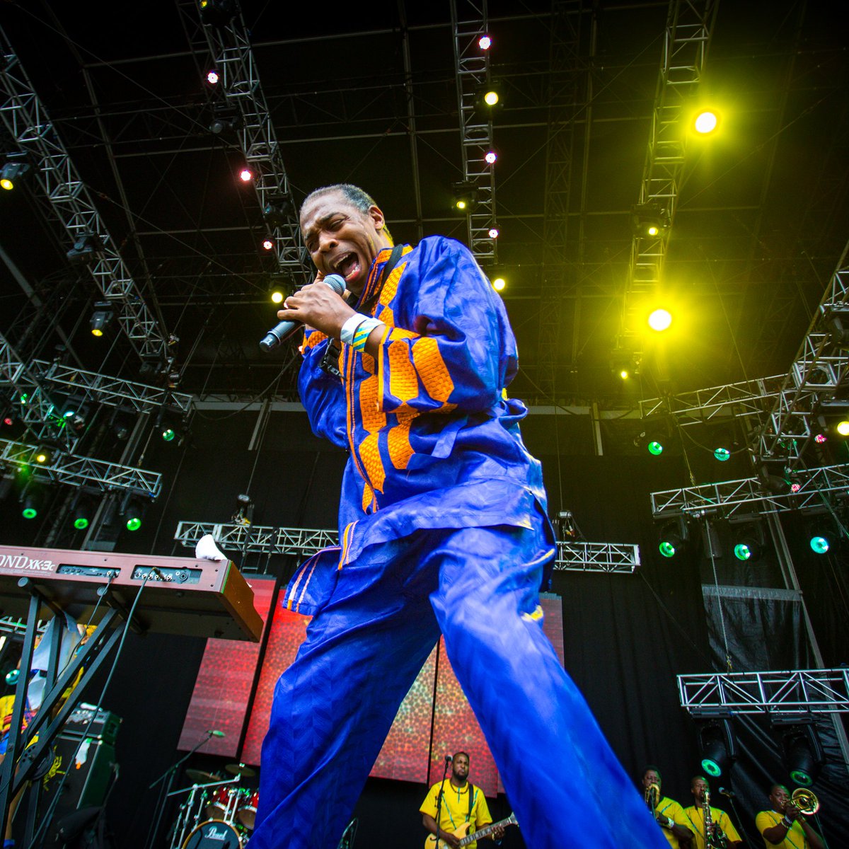 In 2017, Femi Kuti rocked #DStvDeliciousFestival at Kyalami Grand Prix. His African melodies energised, leaving vibrant musical vibes in the air. And he's back this year to captivate once more!