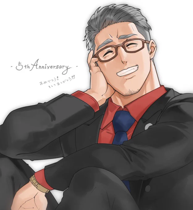 諸々本当にお疲れ様でした。 活動開始より5周年おめでとうございます。   #しら画