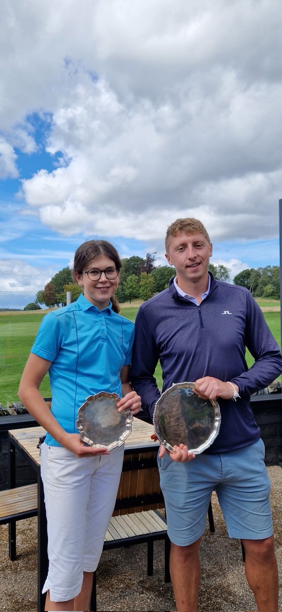 It's Club Champs week!
Our congratulations go to Sam Orton and Chloe Edmonds on becoming Club Champions 2023, very well done both! 👏👌💪⛳️🎯🏆