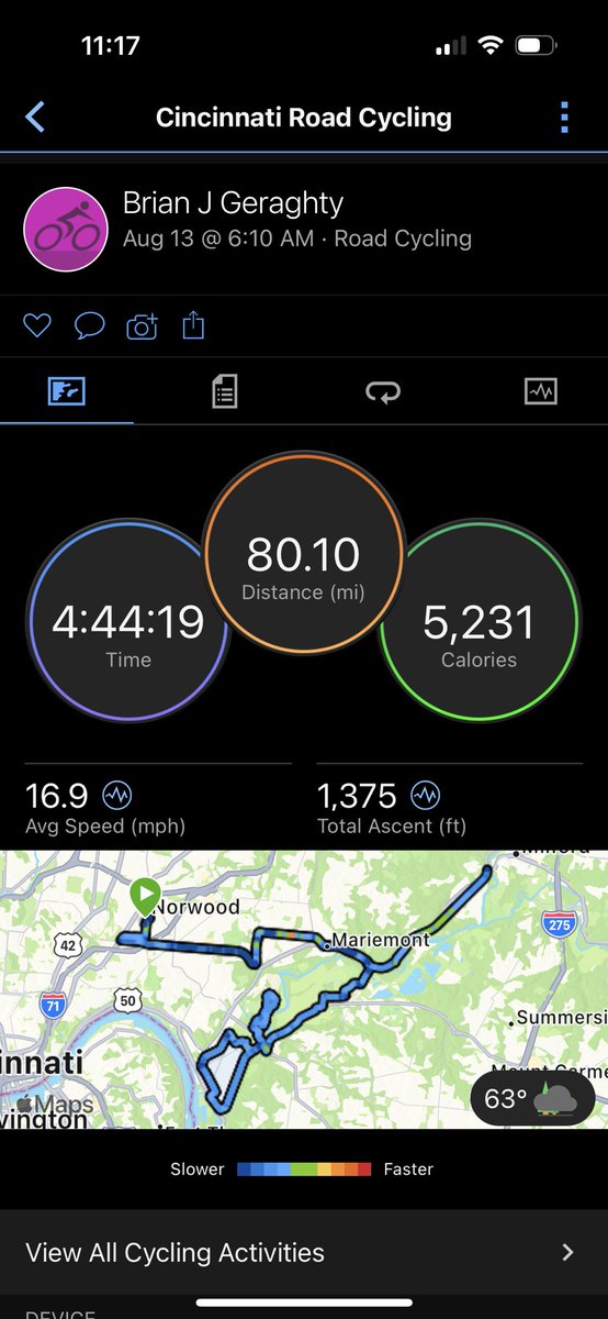 palewoosh's tweet photo. Really proud of this; last big ride before the century. Taper next week. https://t.co/trmVruk1Od