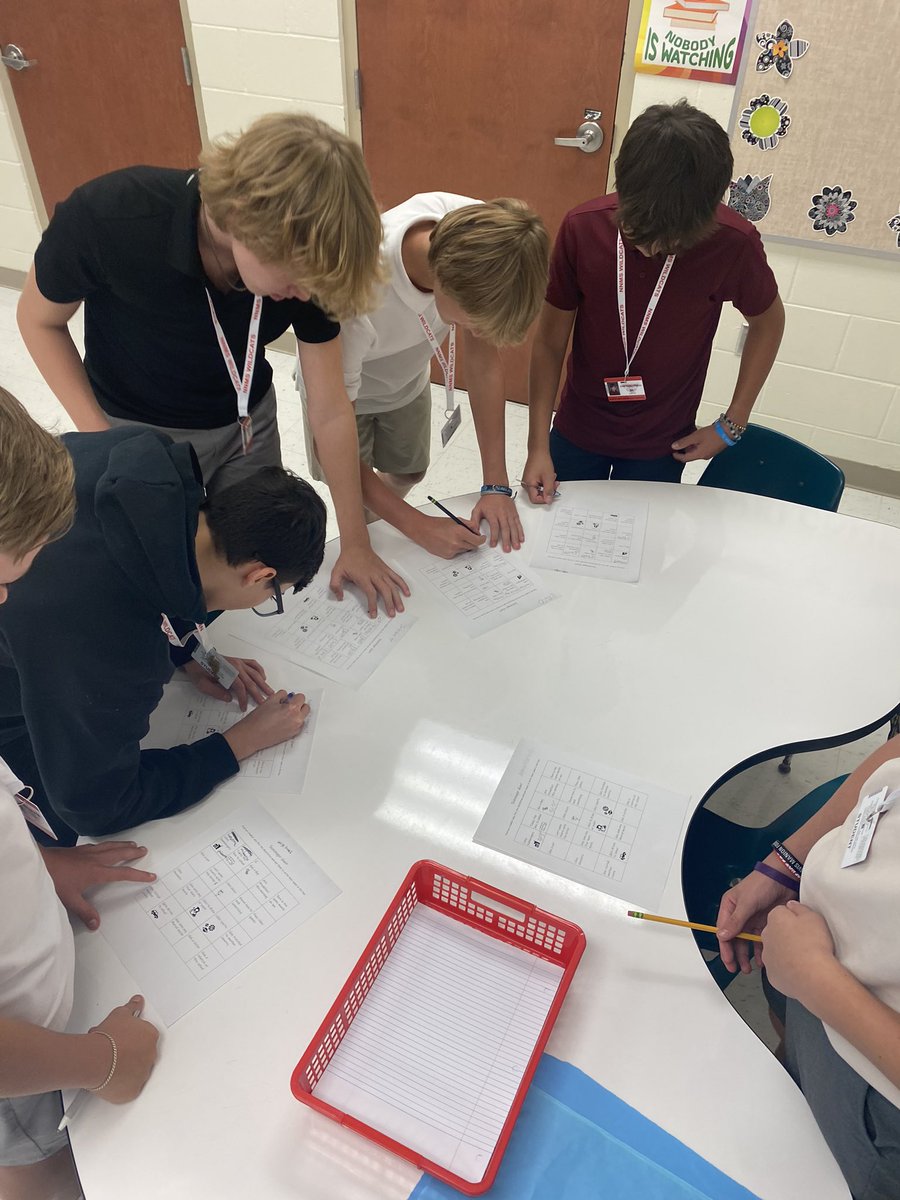 josaberning's tweet photo. Great start to the 2023-24 school year.  Students and teachers kicking it off by getting to know each other.  Go Wildcats!!  @NNMSWildcats @collierschools https://t.co/V7Svbacb6r