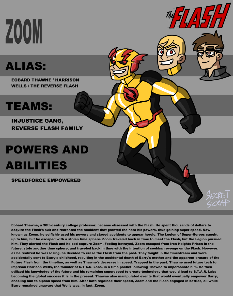 The Flash TAS: Zoom
#DC #DCComics #DC_Comics #TheFlash #The_Flash #CharacterDesign #Character_Design #ReverseFlash #Reverse_Flash #ProfessorZoom #Professor_Zoom