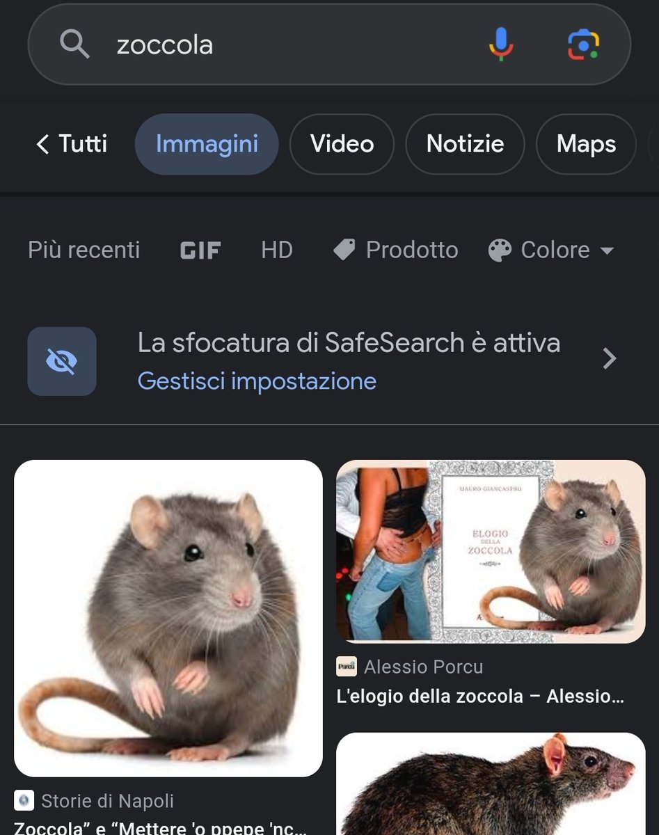 Per non parlare delle zoccole
