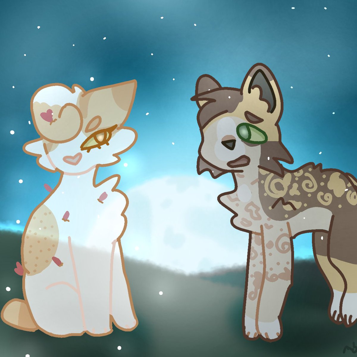 10angrychickens's tweet photo. Dearest Apologies ~🌌

#warriorcats #ocart #wcue https://t.co/ICfOfGZakC