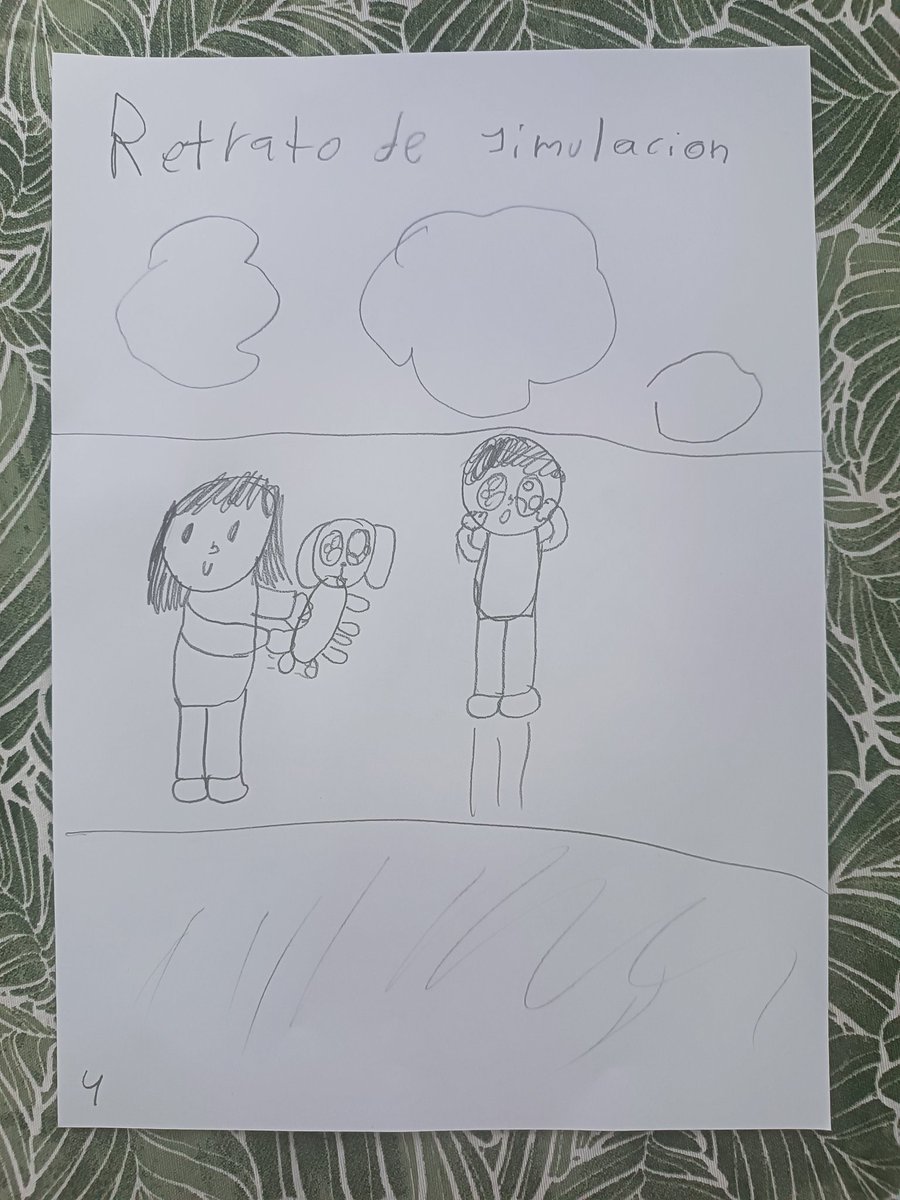 Zenzuke's tweet image. Mis hijos me han preparado una presentación para pedir un perrito, aparte de este documento de cuatro páginas había una pizarra y se han puesto gafas los dos que han encontrado por ahí para "ser más serios"