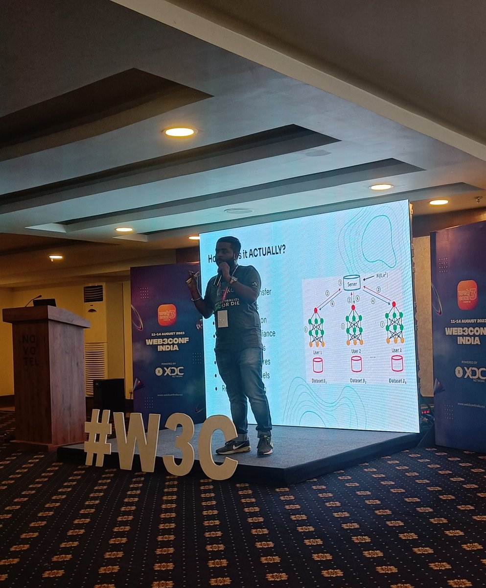Great event by  <a href="/sandybcsald/">Sandeep Singh 👕🧦📔🧢 Makes Best Merch @ ReWorks</a> was very interactive and knowledgeable event!🚀💯
Talking about <a href="/KoiiNetwork/">Koii 🎏</a>