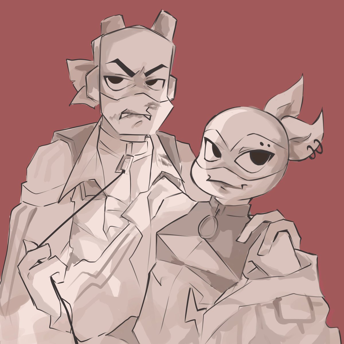 caidie20's tweet photo. 天啊之前的圖太糊了🫨（重發一下
💜🧡
#rottmnt
#SaveRiseoftheTMNT
#UnpauseRiseoftheTMNT
#SaveROTTMNT https://t.co/eVUiaSunvn