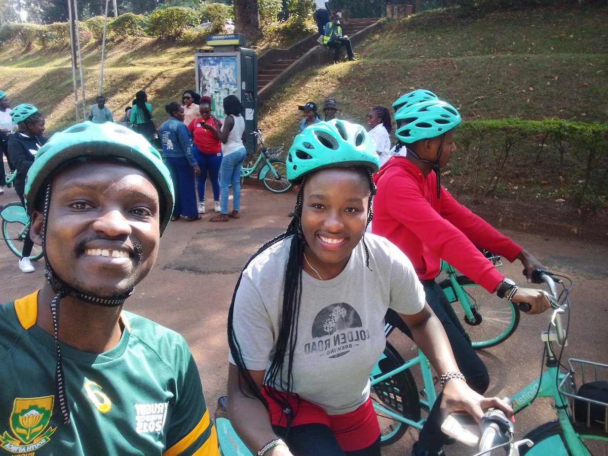 The digital biking experience was fun. Repeat. Repeat.
@YALIRLCAlumniUg @YALIAlumniKe @YALIRLCEA

 #KampalaWasAwesome
#Youth4ClimateAction
#4YLTS