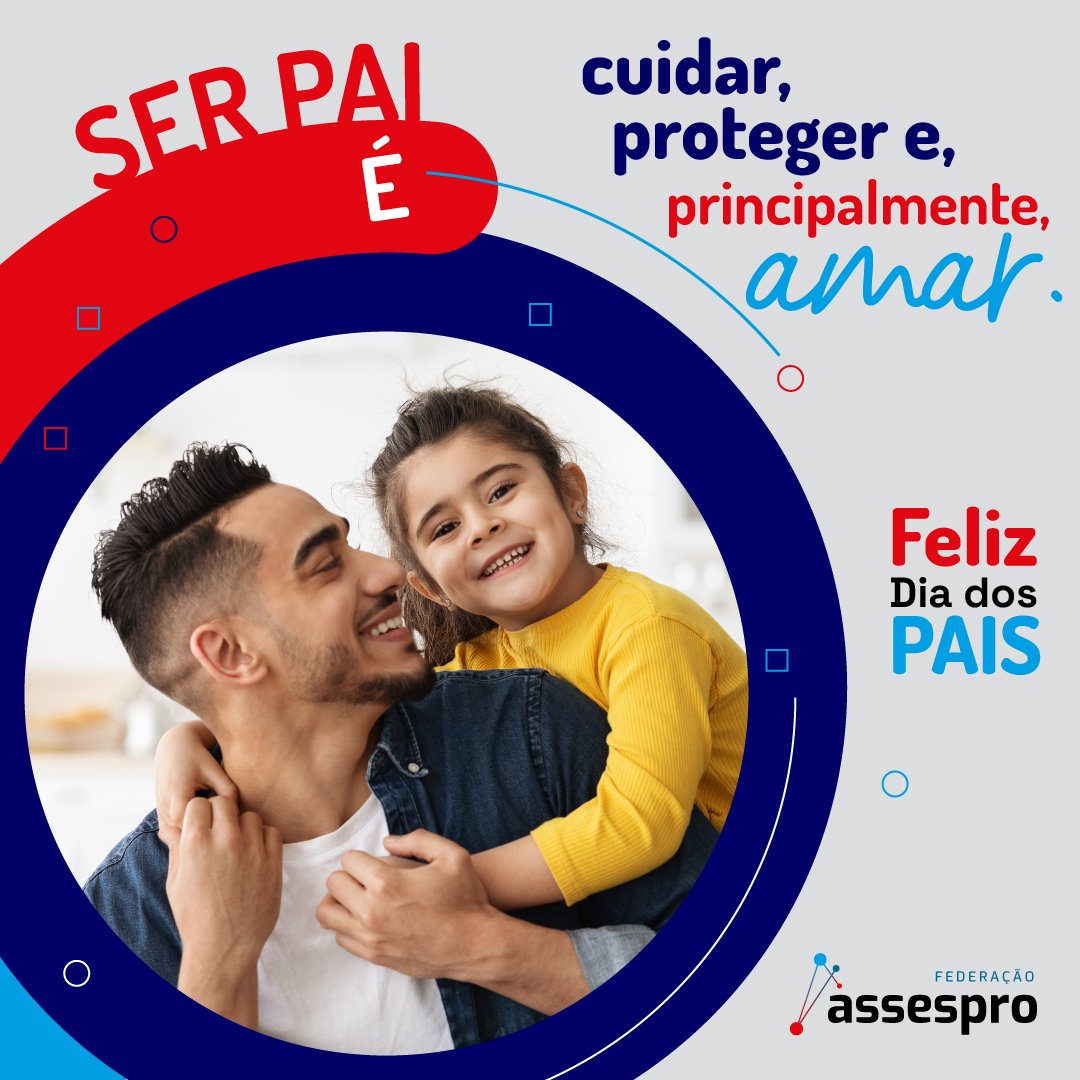 Assespro's tweet photo. Desejamos um incrível Dia dos Pais para todos! 💙

#Assespro #JuntosSomosMais #DiadosPais https://t.co/dsuZMty9hw