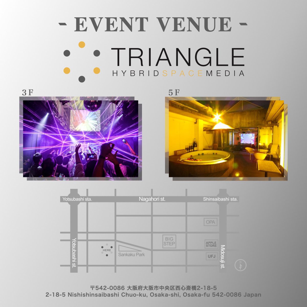 Yackle_yyy's tweet photo. ▫︎ 主催イベント▫︎ | #YackleDJ 

8/20(日) 23:00~4:30
『NIGHT PARTY』@triangleosaka 

🎫 https://t.co/FRwPaOVHJg

-DJ-
Koichiro
Vegas
Yackle feat. Chang &amp; hibari

-LIVE-
YU HUIWON

-PERFORMER-
Hiroyuki Suzuki
Kento Muraoka
Takuma Inoue
Team YYF
+ Secret Guest

-MC-
Ryusei Saito https://t.co/wlDaqiWNcK