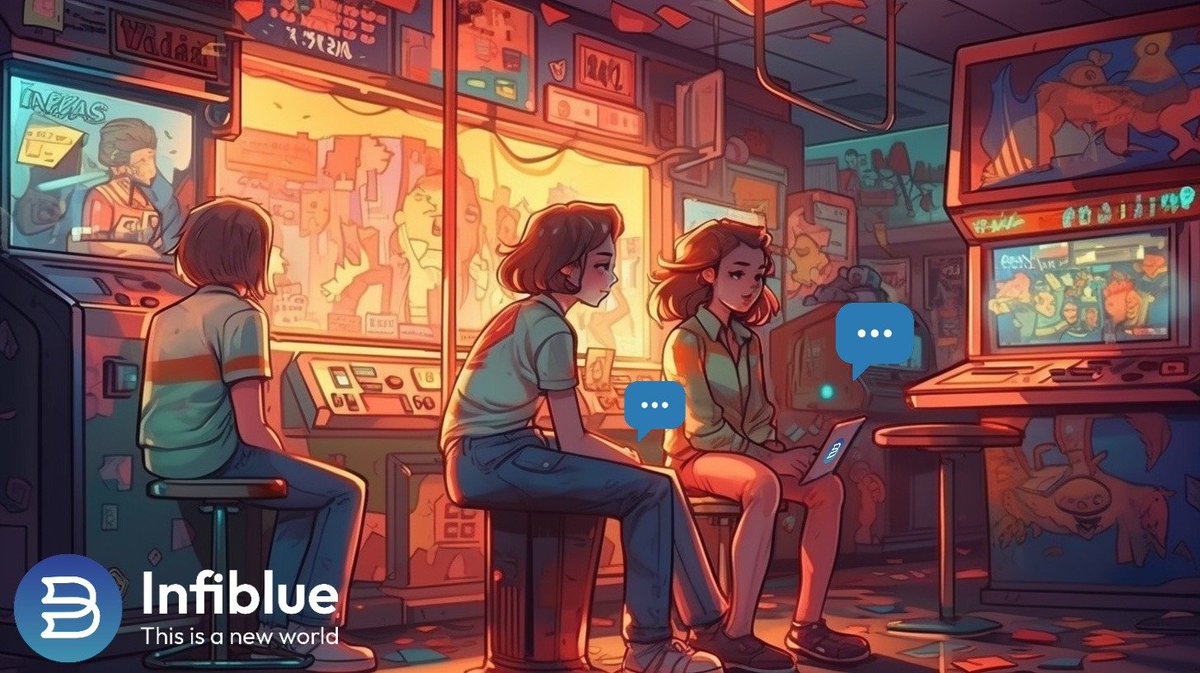 InfiblueNFT's tweet image. 📚👥Working on a group project? 

🤝Stay connected and ace your teamwork with #InfiblueChat🌐 

💡Share ideas, collaborate seamlessly, and conquer those assignments together. Let&apos;s make studying fun and efficient!📝

#ComingSoon #PublicTesting #SocialFi #Metaverse #Crypto #web3