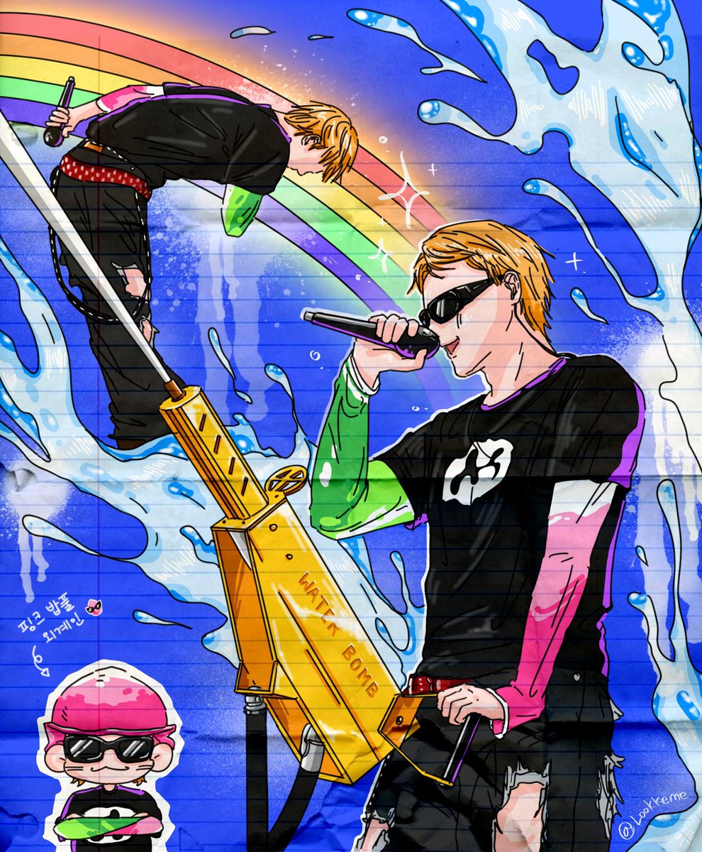 워터밤 뜽여니 그려왔습니다 🌊💦💙

#우즈 #woodz #조승연 #워터밤 #우즈워터밤 #워터밤수원2023