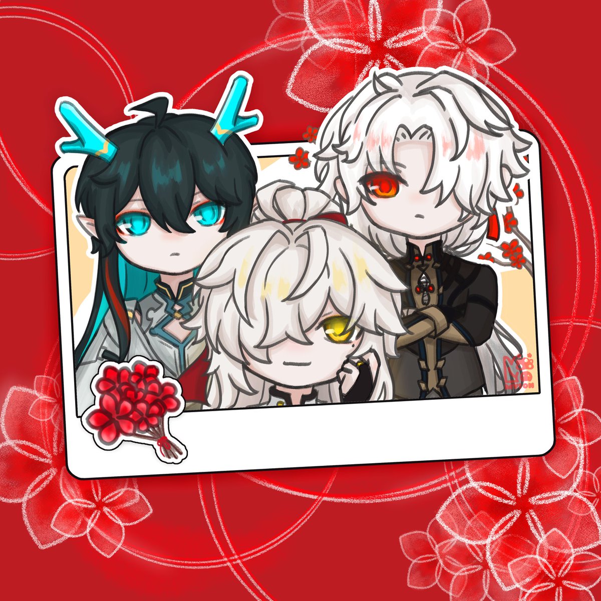 myionart's tweet photo. The trio : Danfeng / Danheng | Jingyuan | Blade

#hsr #HonkaiStarRail📷 #honkaistarrailfanart #RenHeng #jingrenheng https://t.co/inacL8tgJE