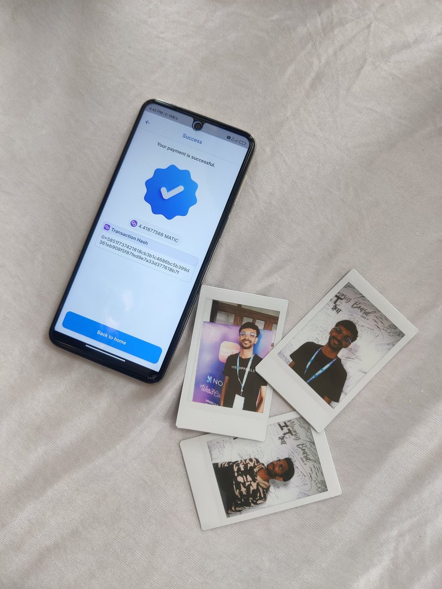 Just experienced the <a href="/koshmoney/"></a> Payment Terminal at <a href="/web3conf_india/">Web3Conf India</a>! 

Bought a Polaroid photo and captured an unforgettable moment. 

The experience was incredibly smooth, offering multiple payment options in various networks and currencies. 

#PoweredbyCopperx